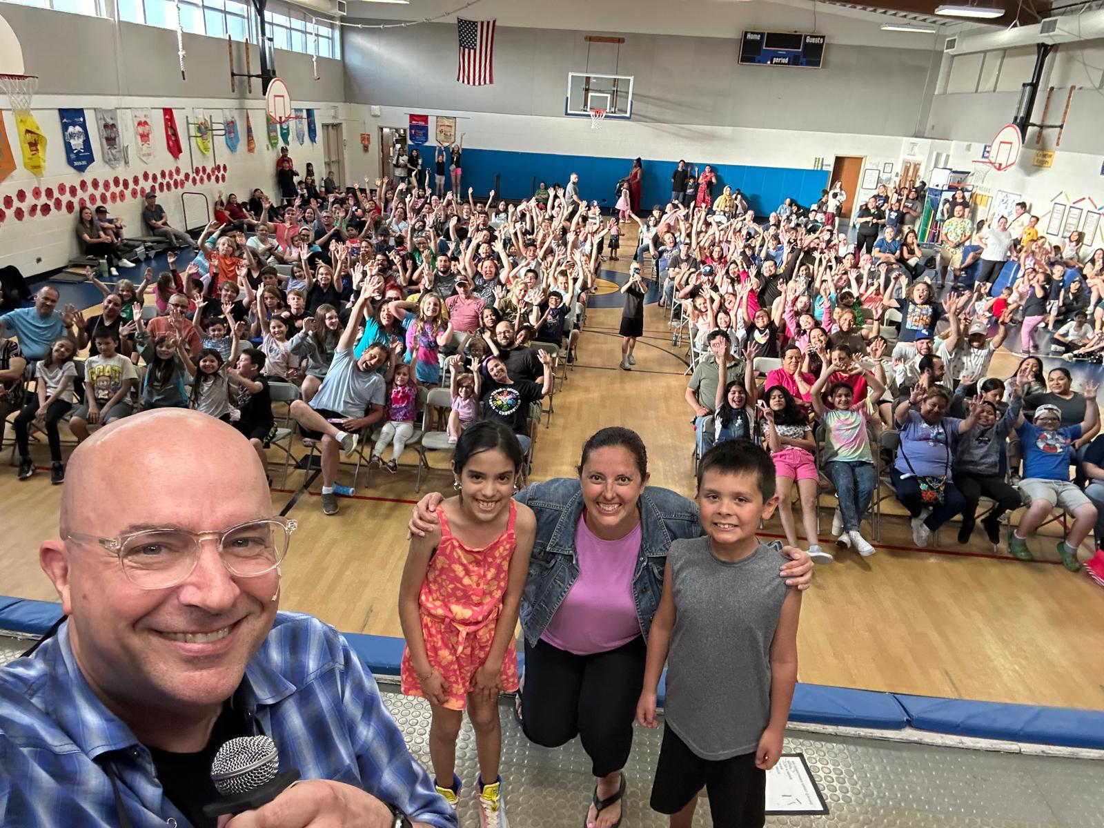Principal selfie
