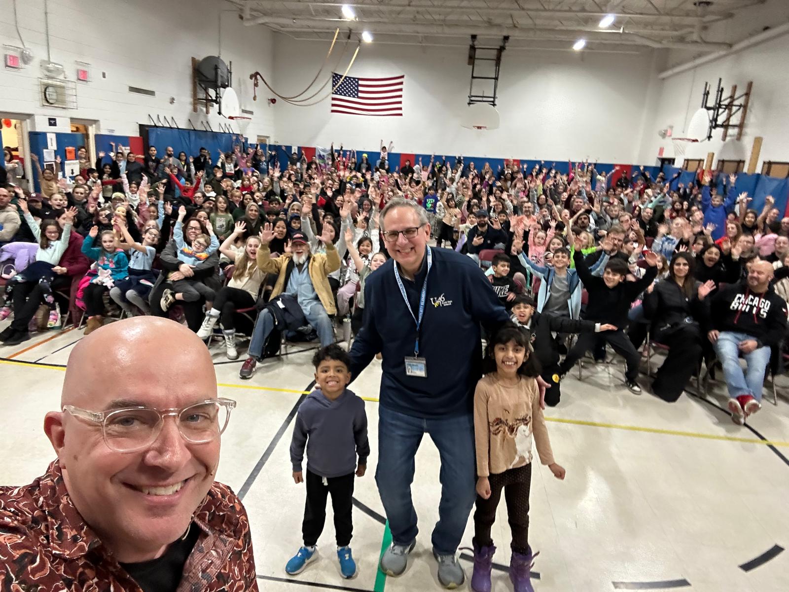 Principal selfie