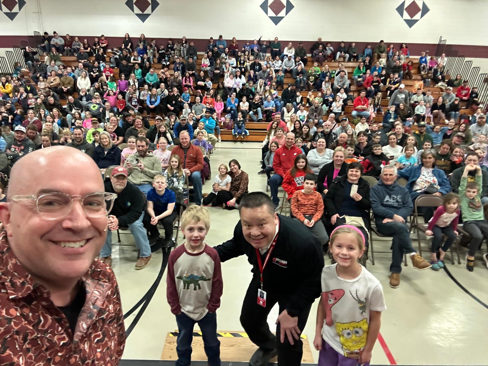 Principal selfie