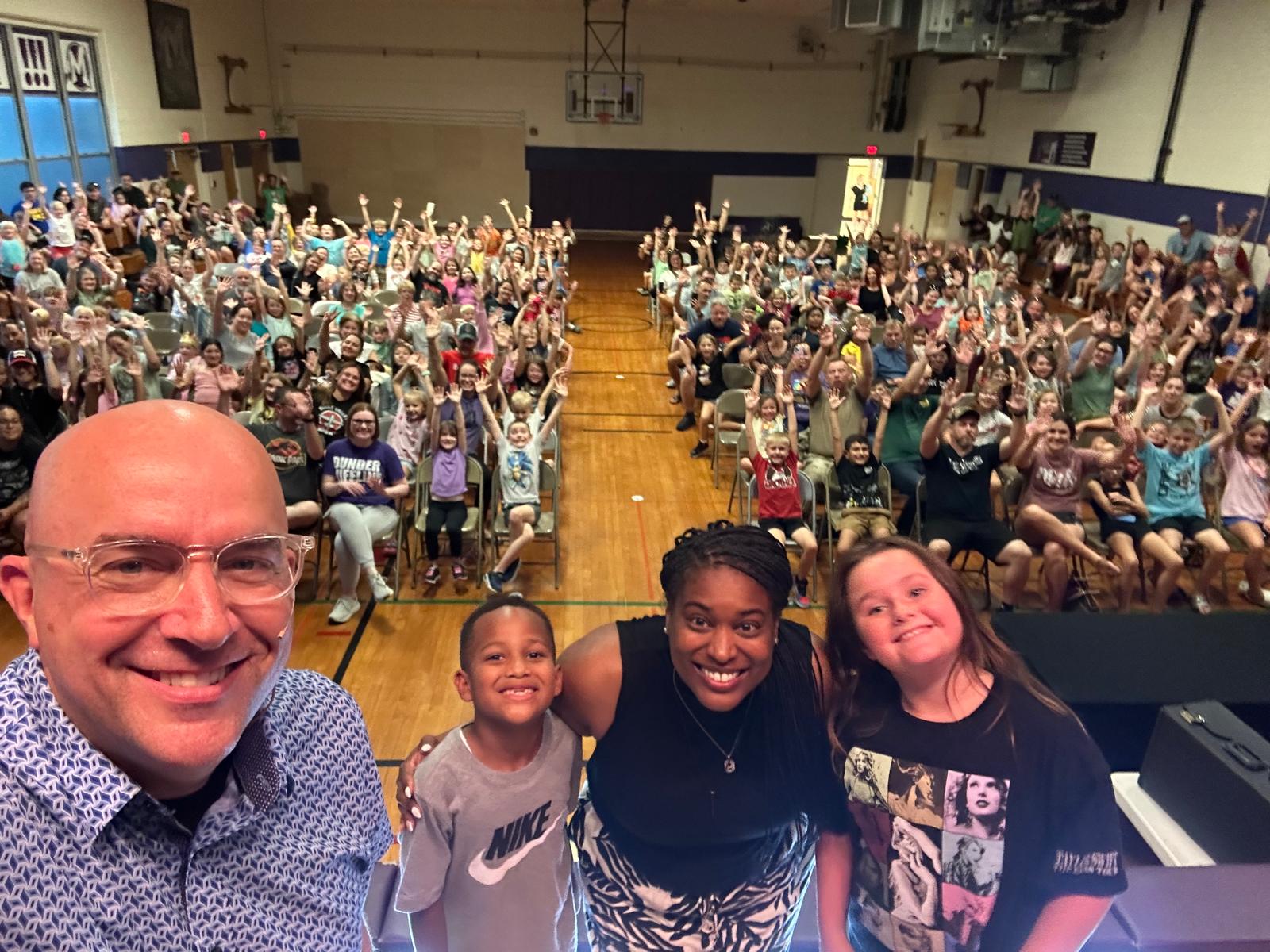 Principal selfie